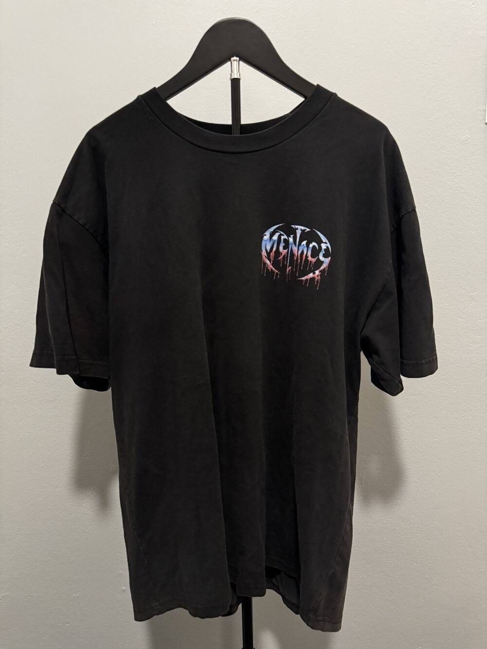 Menace Los Angeles  ‘Obituary’ T Shirt Size XL